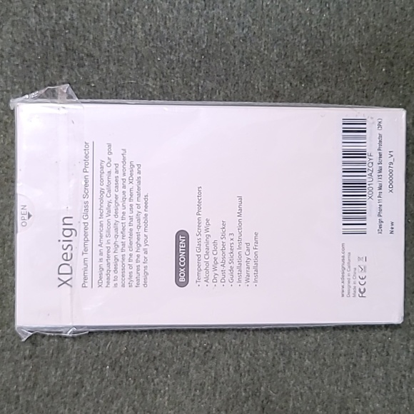 XDesign Glass Screen protector IPhone 11 Pro Max - Picture 2 of 5